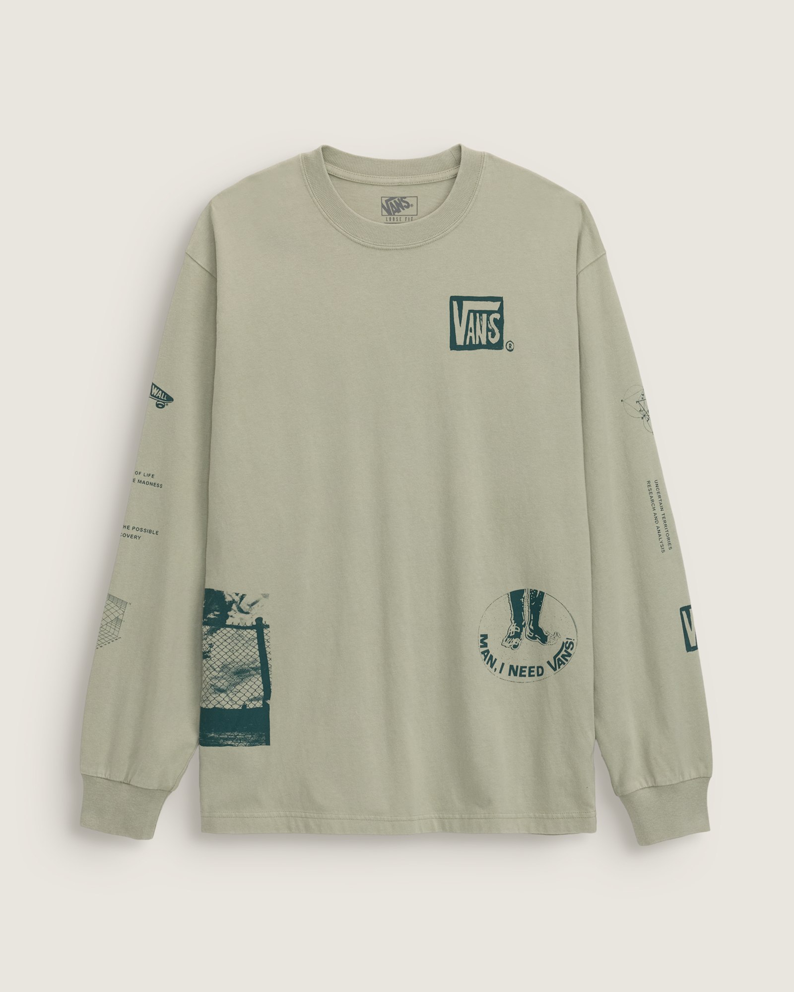SCATTER MIND ロングスリーブ Tシャツ
