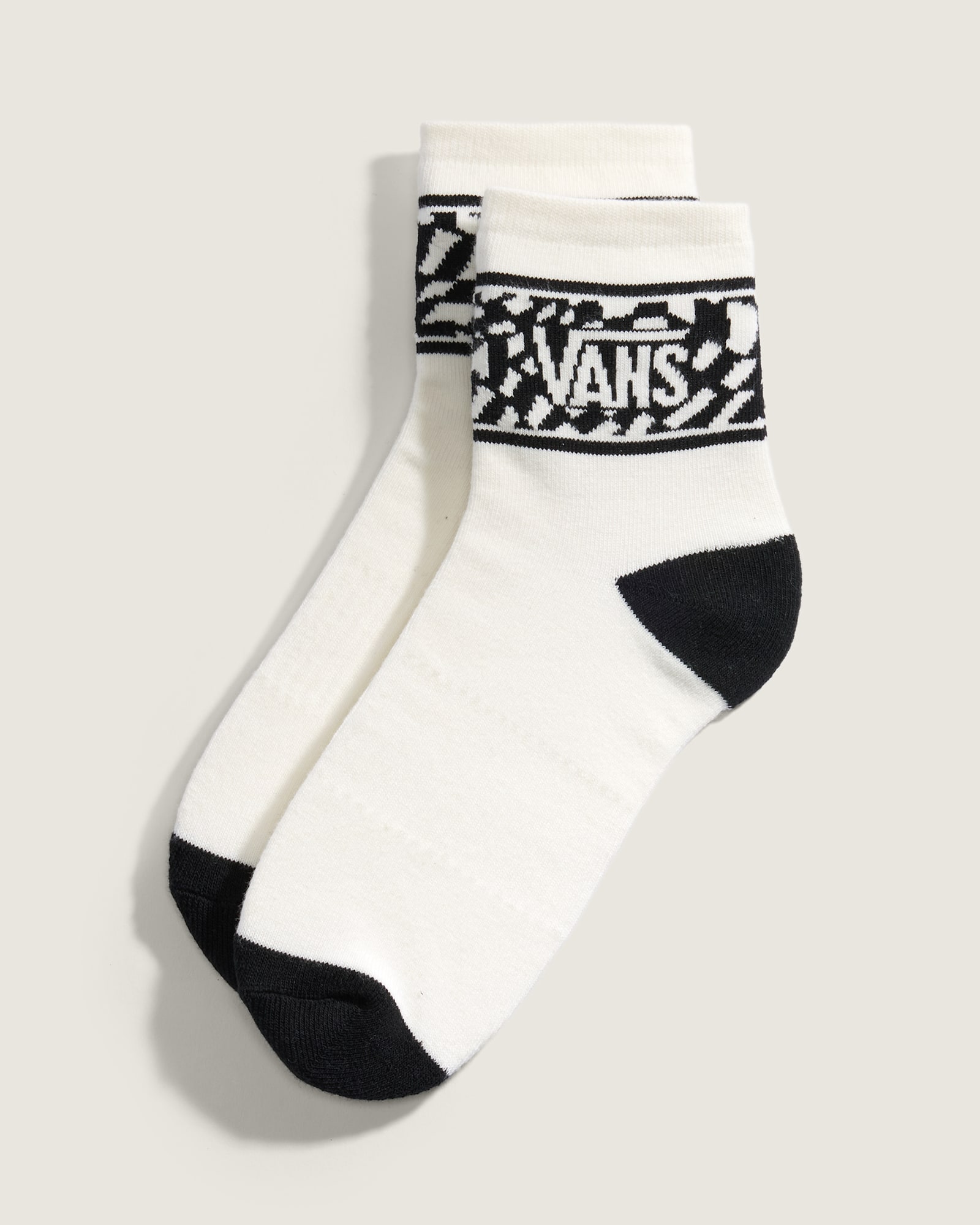 WARP チェック ハーフクルーソックス