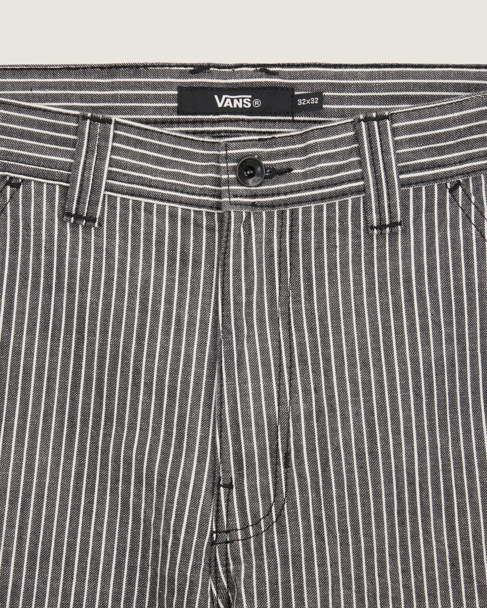 チョア ルーズ ストライプ デニムパンツ