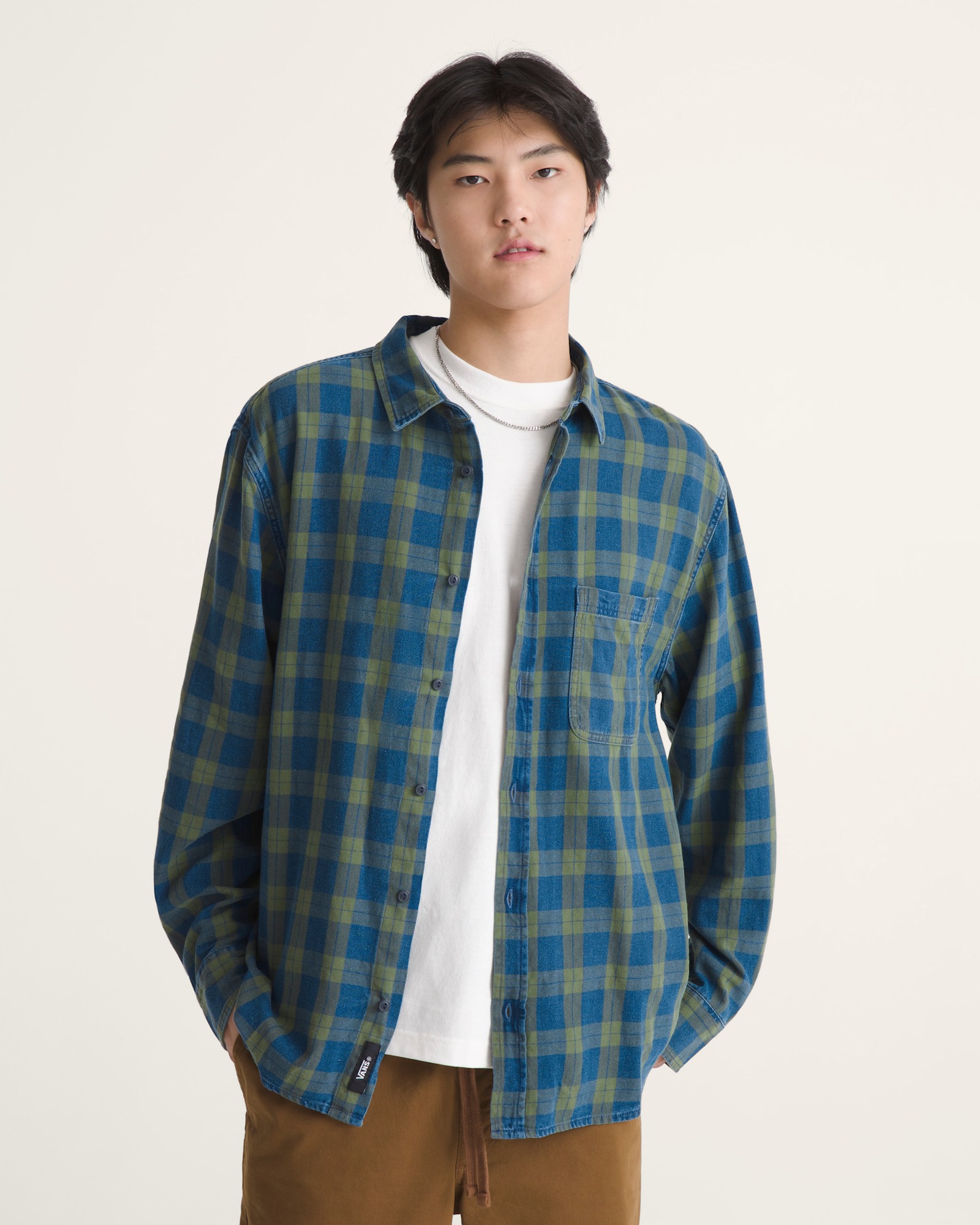 LAWSON ビンテージ インディゴ シャツ
