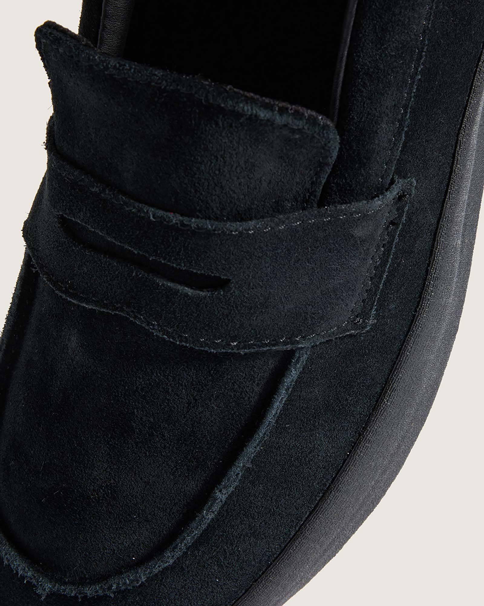 スケート ローファー スエード 