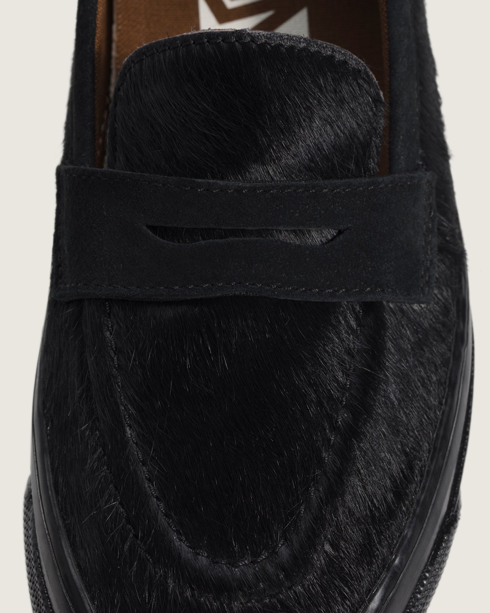 PREMIUM ローファー 53 ヘアオンレザー