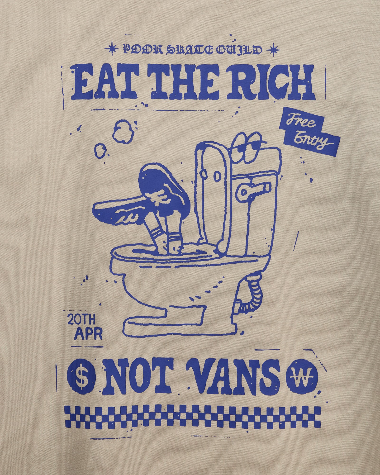 SOON.EASY ウォッシュド グラフィック Tシャツ