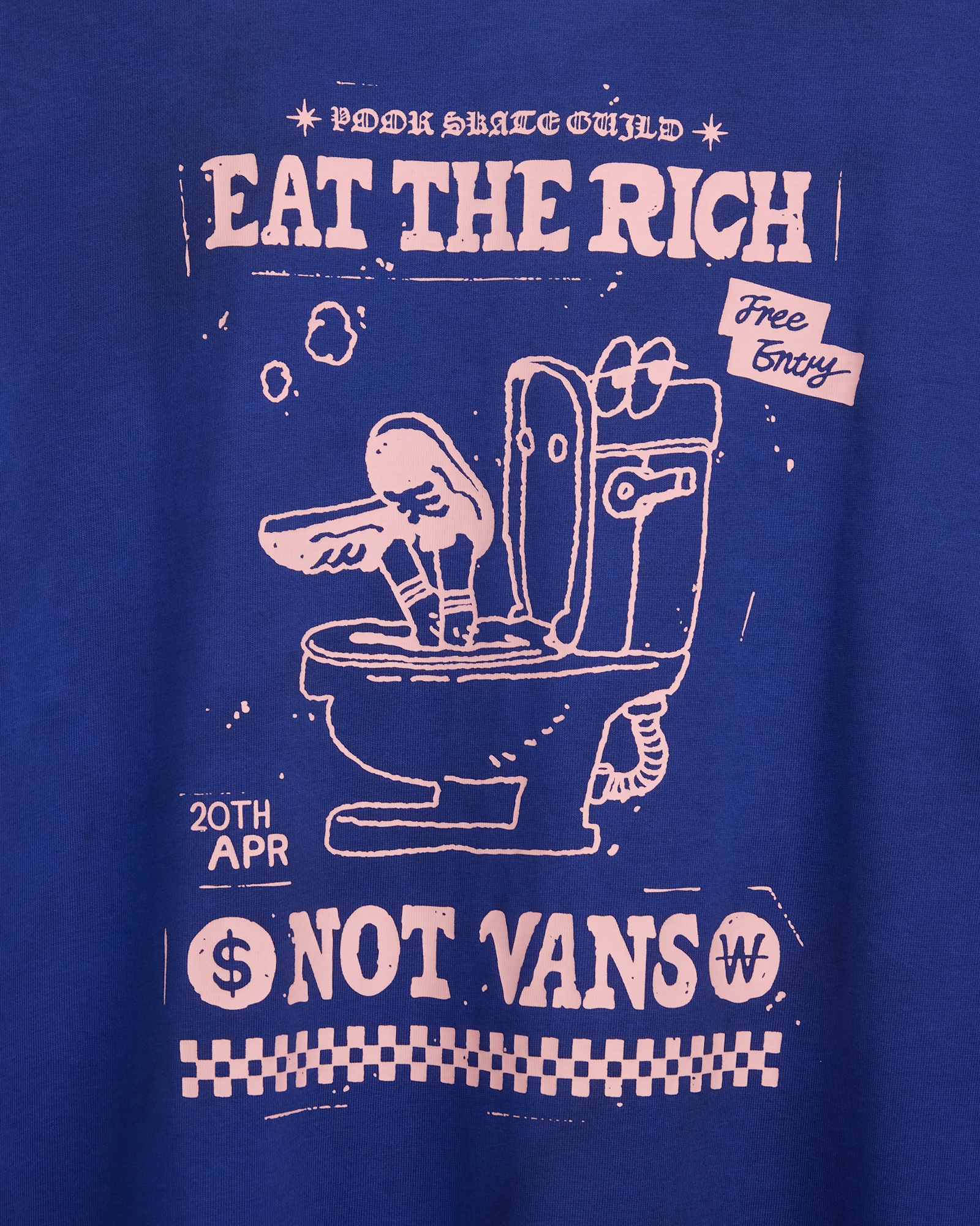 SOON.EASY ウォッシュド グラフィック Tシャツ