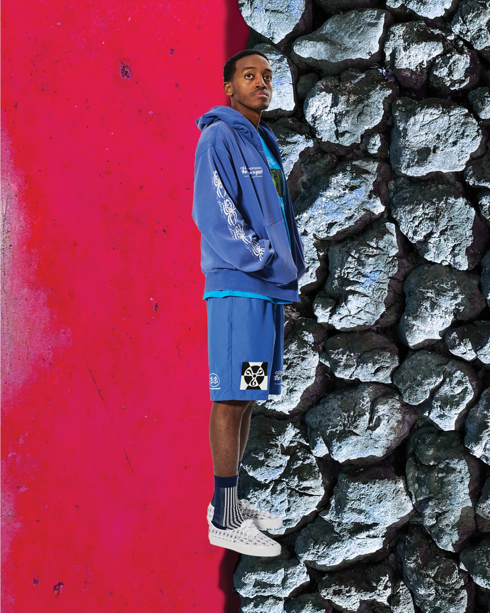 ED DAVIS ジップアップフーディー