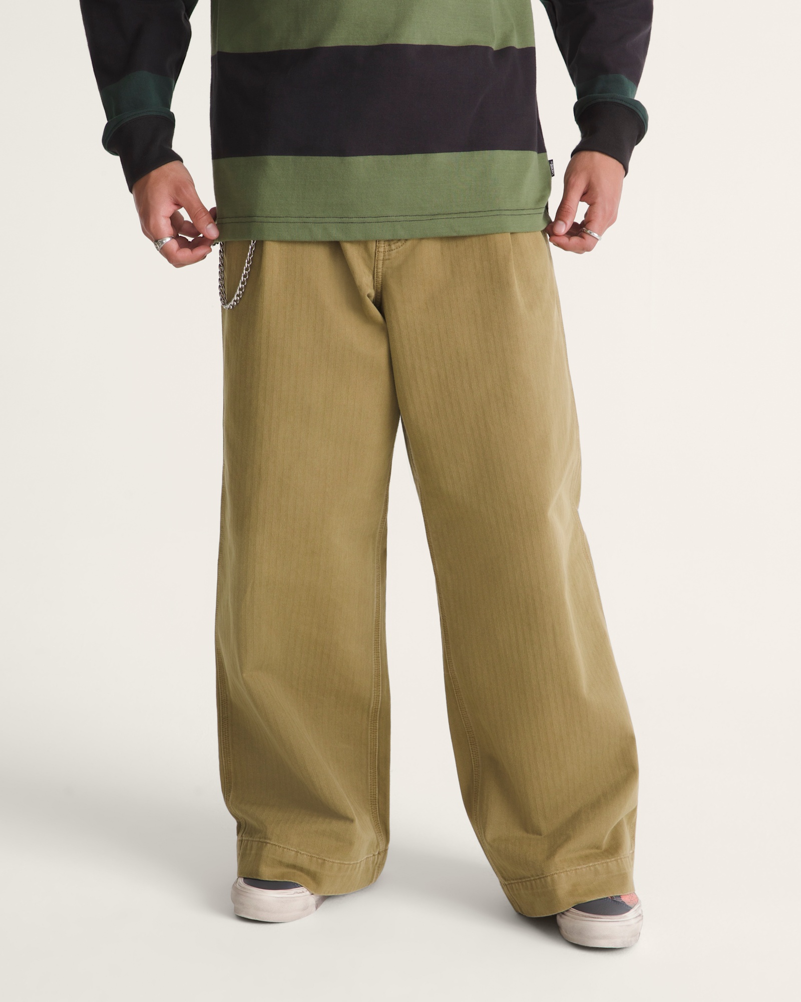 AUTHENTIC チノワイドレッグパンツ