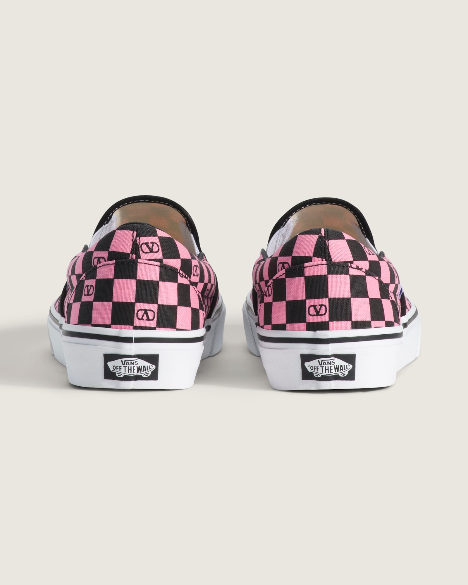 Valentino Garavani and Vans クラシック スリッポン