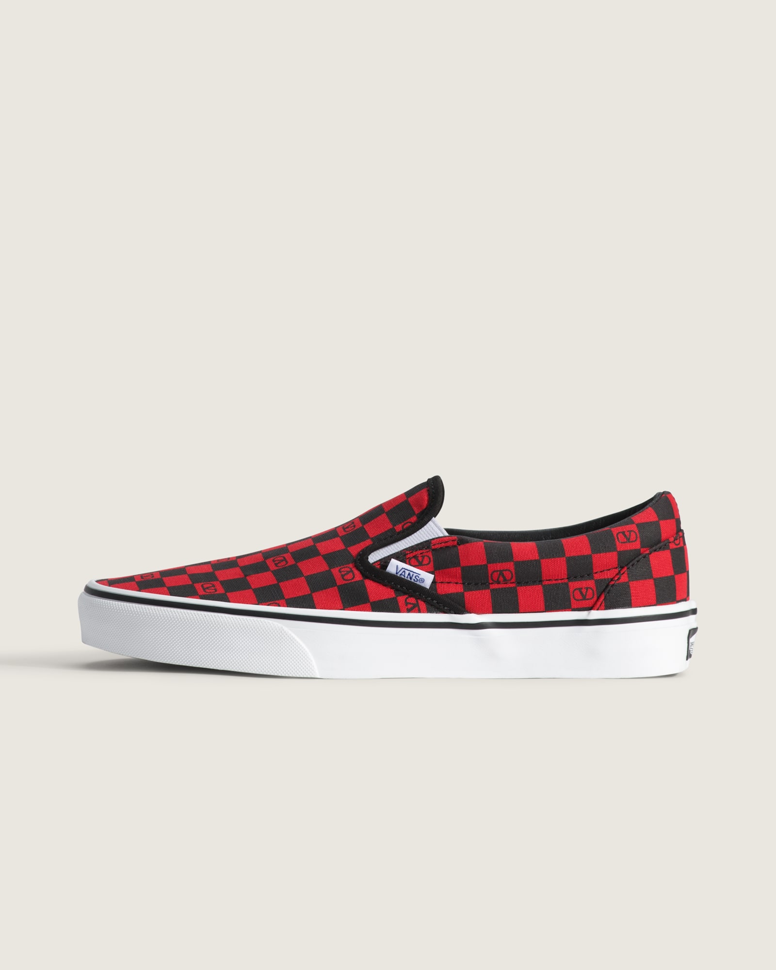 Valentino Garavani and Vans クラシック スリッポン