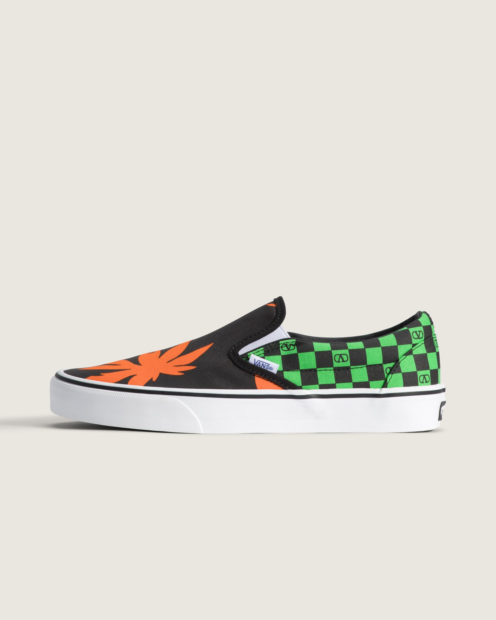 Valentino Garavani and Vans クラシック スリッポン