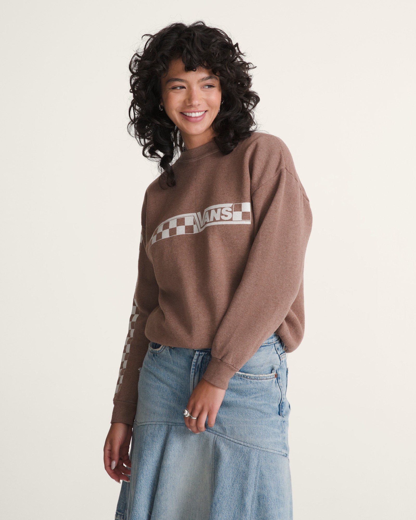 チェッカーボード VANS STYLE スウェット