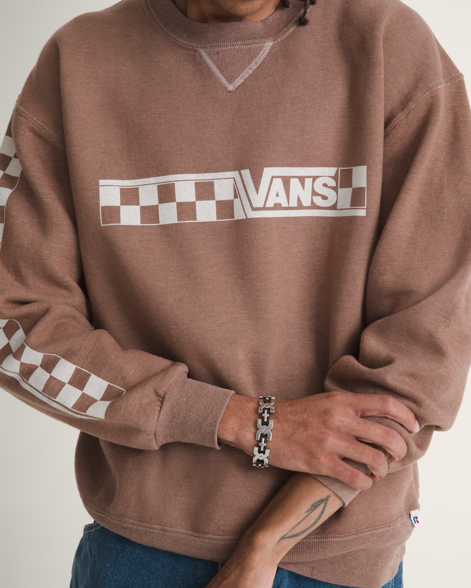 チェッカーボード VANS STYLE スウェット