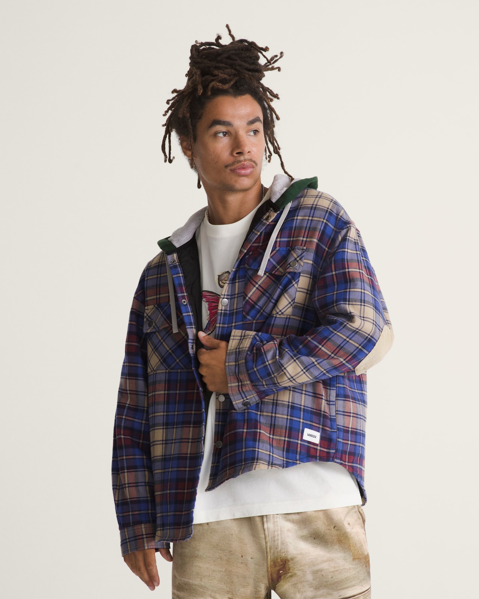 【10月22日発売】VANSZA フランネルフーディー