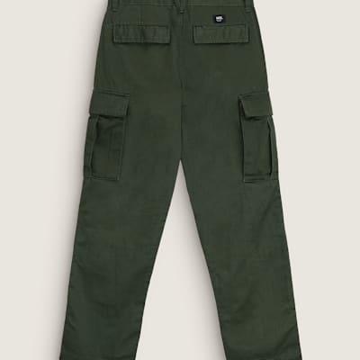 서비스 카고 루즈 테이퍼드 팬츠