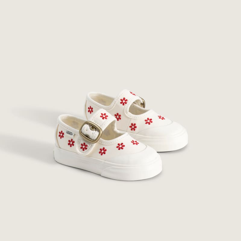 토들러 메리 제인 벨크로 샹티이 플로럴