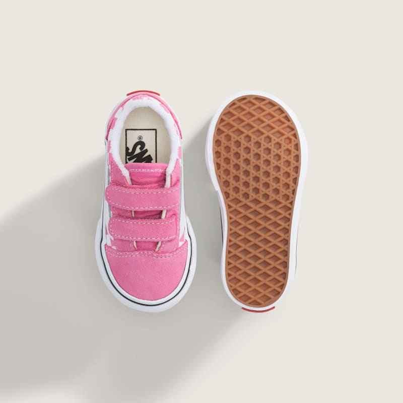 토들러 올드스쿨 벨크로 컬러 띠어리 체커보드