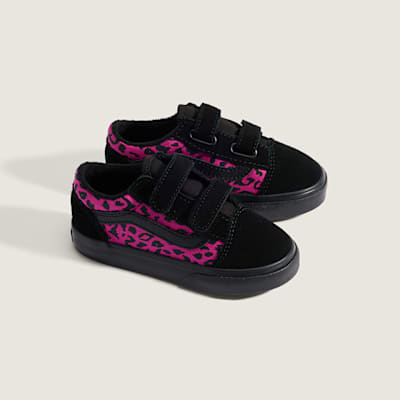 토들러 올드스쿨 벨크로 레오파드