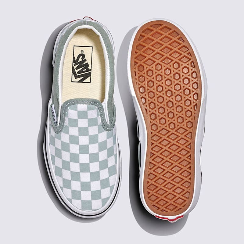 키즈 컬러 띠어리 클래식 슬립온 체커보드