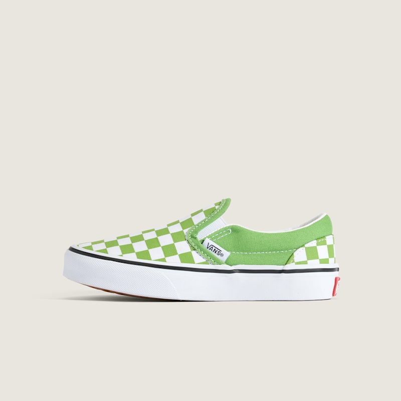 키즈 클래식 슬립온 컬러 띠어리 체커보드