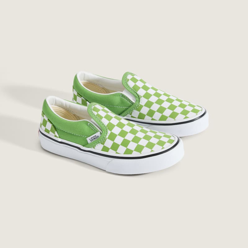 키즈 클래식 슬립온 컬러 띠어리 체커보드