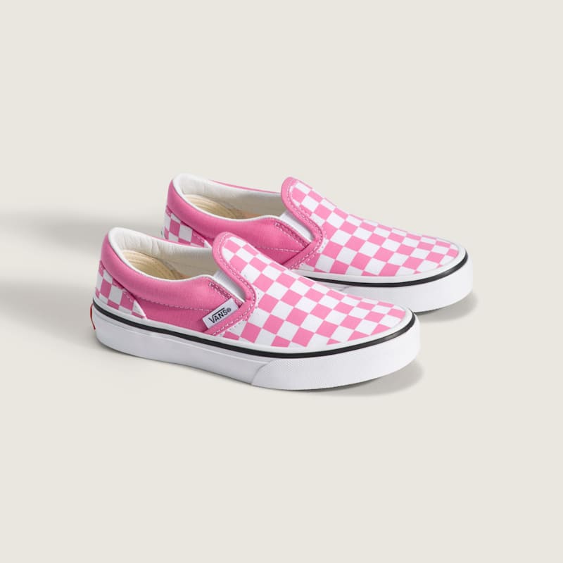 키즈 클래식 슬립온 컬러 띠어리 체커보드