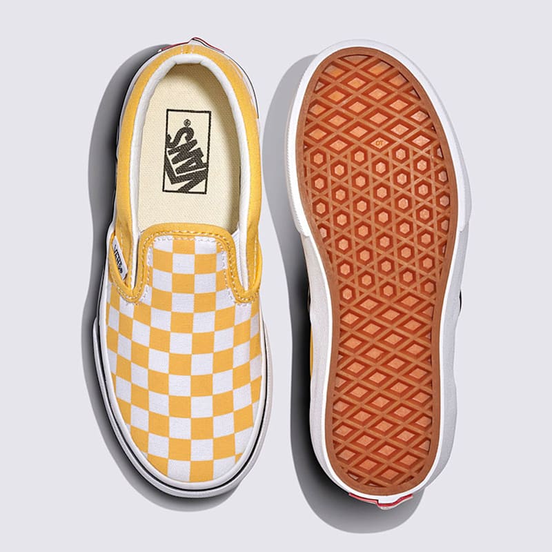 키즈 컬러 띠어리 클래식 슬립온 체커보드