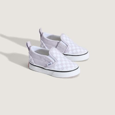 토들러 슬립온 벨크로 컬러띠어리 체커보드