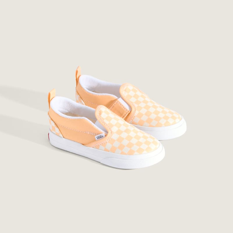 토들러 슬립온 벨크로 체커보드