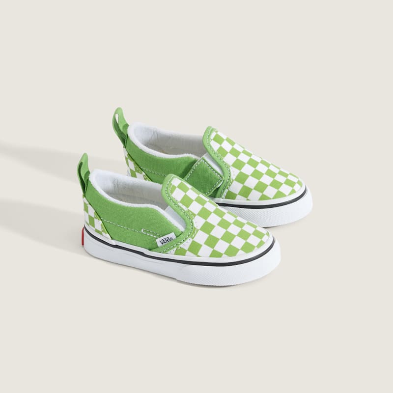 토들러 슬립온 벨크로 컬러 띠어리 체커보드