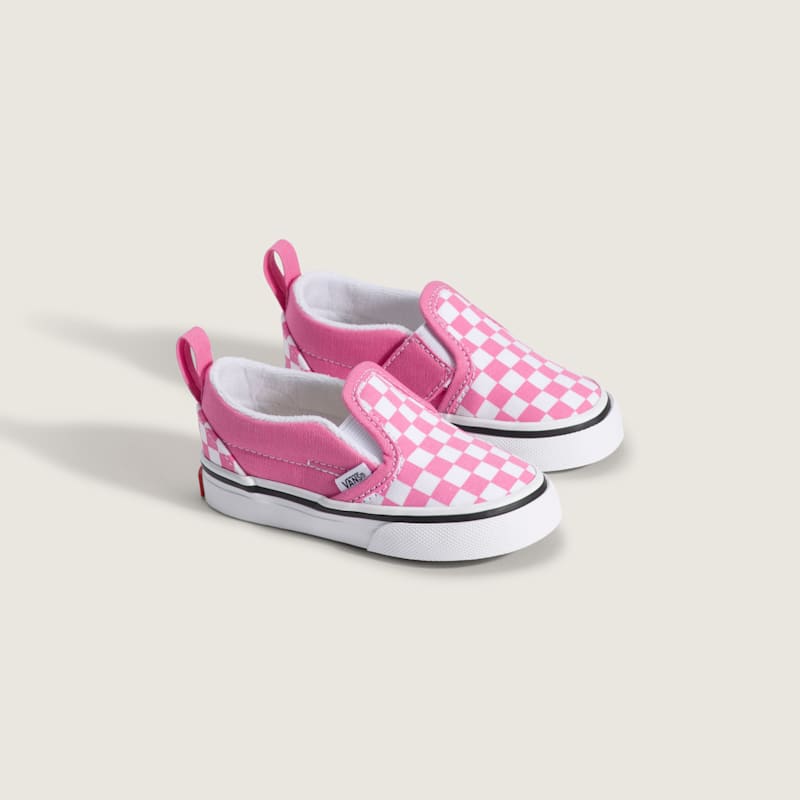 토들러 슬립온 벨크로 컬러 띠어리 체커보드