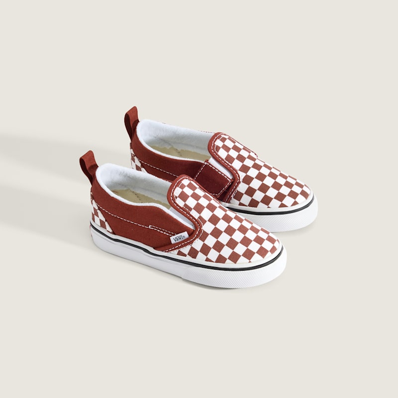 토들러 슬립온 벨크로 컬러 띠어리 체커보드