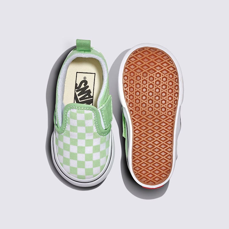 토들러 슬립온 벨크로 컬러 띠어리 체커보드