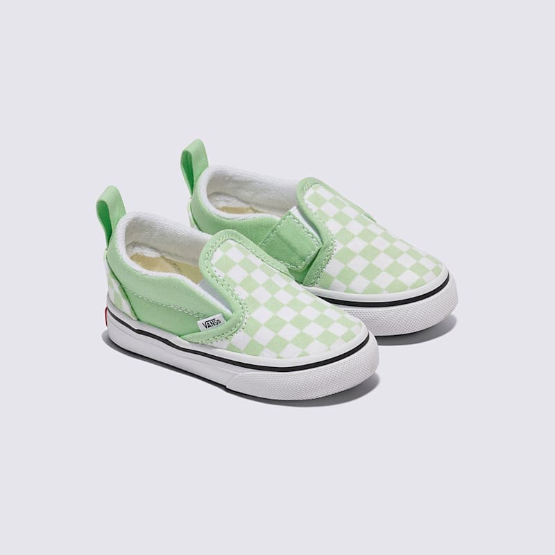 토들러 슬립온 벨크로 컬러 띠어리 체커보드