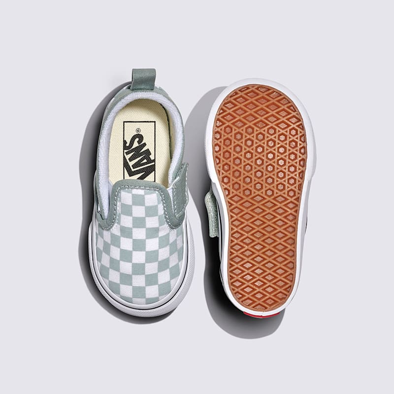 토들러 슬립온 벨크로 컬러 띠어리 체커보드