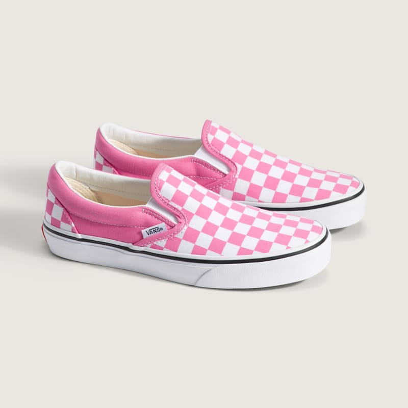 클래식 슬립온 컬러 띠어리 체커보드