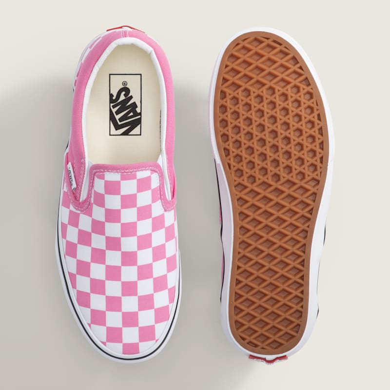 클래식 슬립온 컬러 띠어리 체커보드