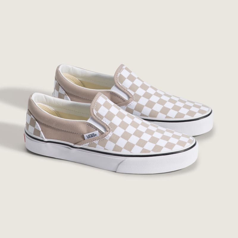 클래식 슬립온 컬러 띠어리 체커보드