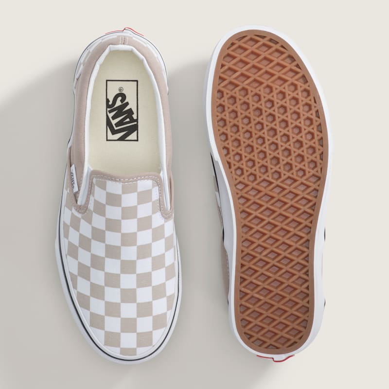 클래식 슬립온 컬러 띠어리 체커보드