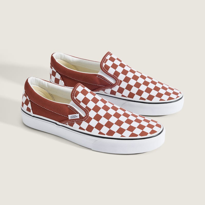 클래식 슬립온 컬러 띠어리 체커보드