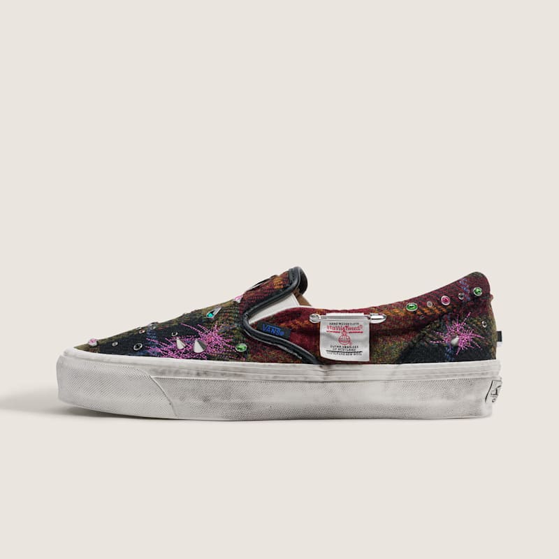 Vans x Harris Tweed 반스 프리미엄 클래식 슬립온 98
