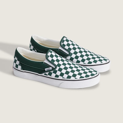 클래식 슬립온 컬러 띠어리 체커보드