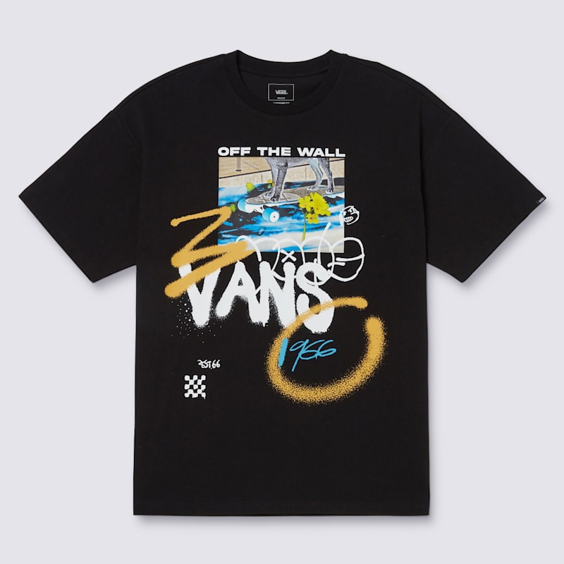 오버스티뮬레이티드 콜라주 GFX 반소매 티셔츠