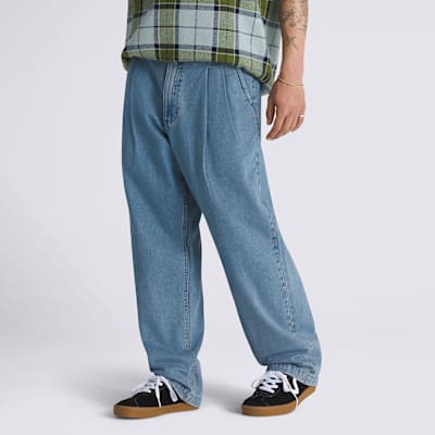 어센틱 치노 루즈 테이퍼드 핏 데님 팬츠