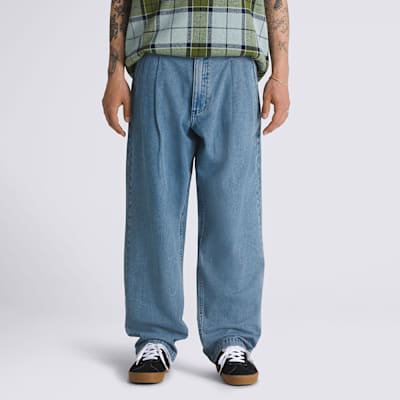 어센틱 치노 루즈 테이퍼드 핏 데님 팬츠