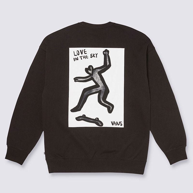 반스 아티스트 컬렉션 Vans x Bolin 크루 플리스