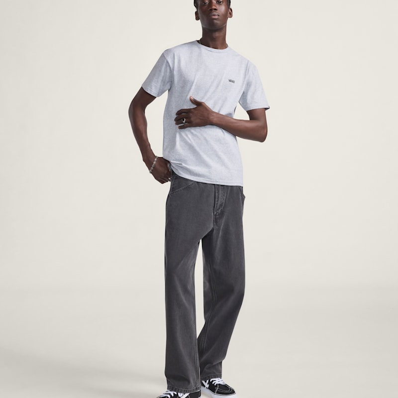 스케이트 체크-5 루즈 데님 팬츠