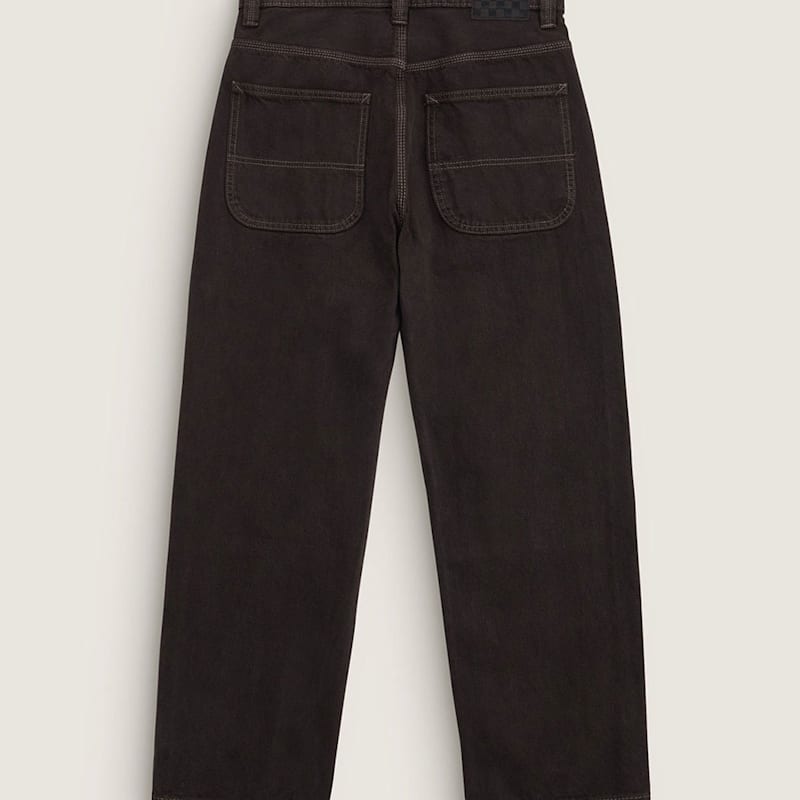 스케이트 체크-5 루즈 데님 팬츠