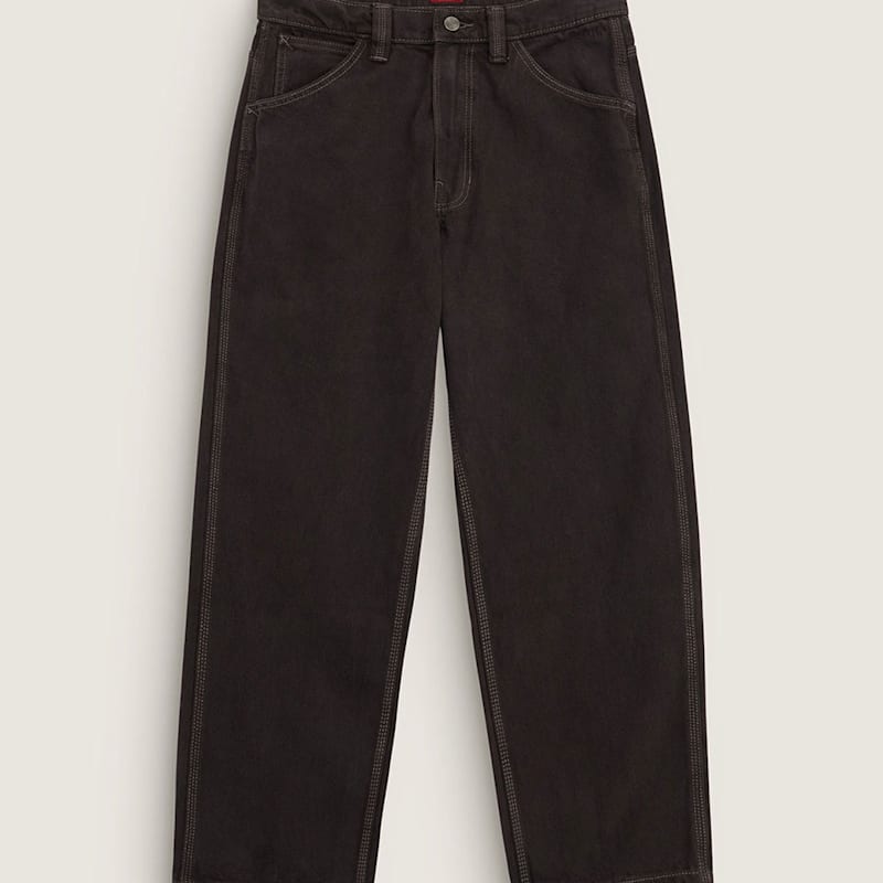 스케이트 체크-5 루즈 데님 팬츠