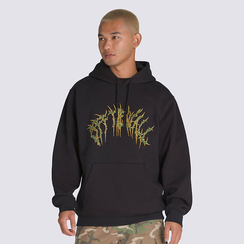 메탈 아치 풀오버 후디