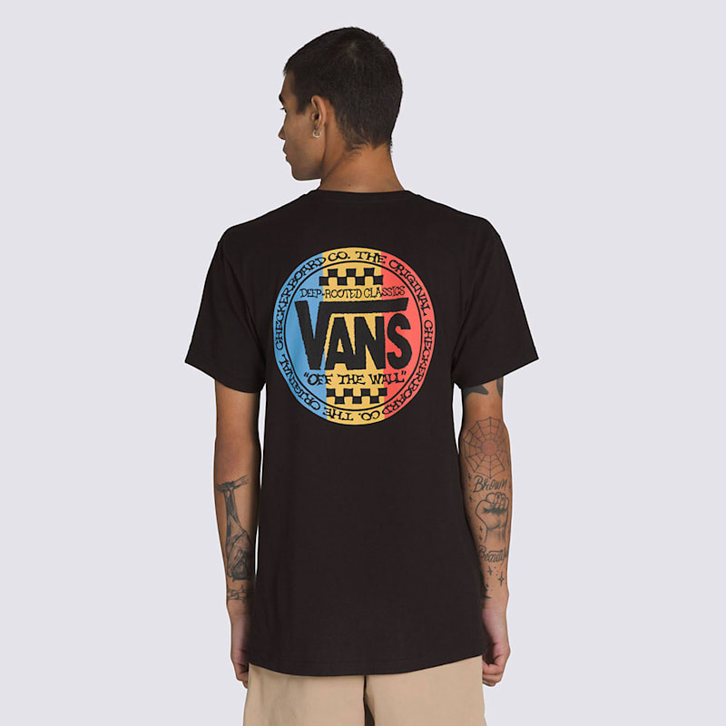 레트로 코 반소매 티셔츠