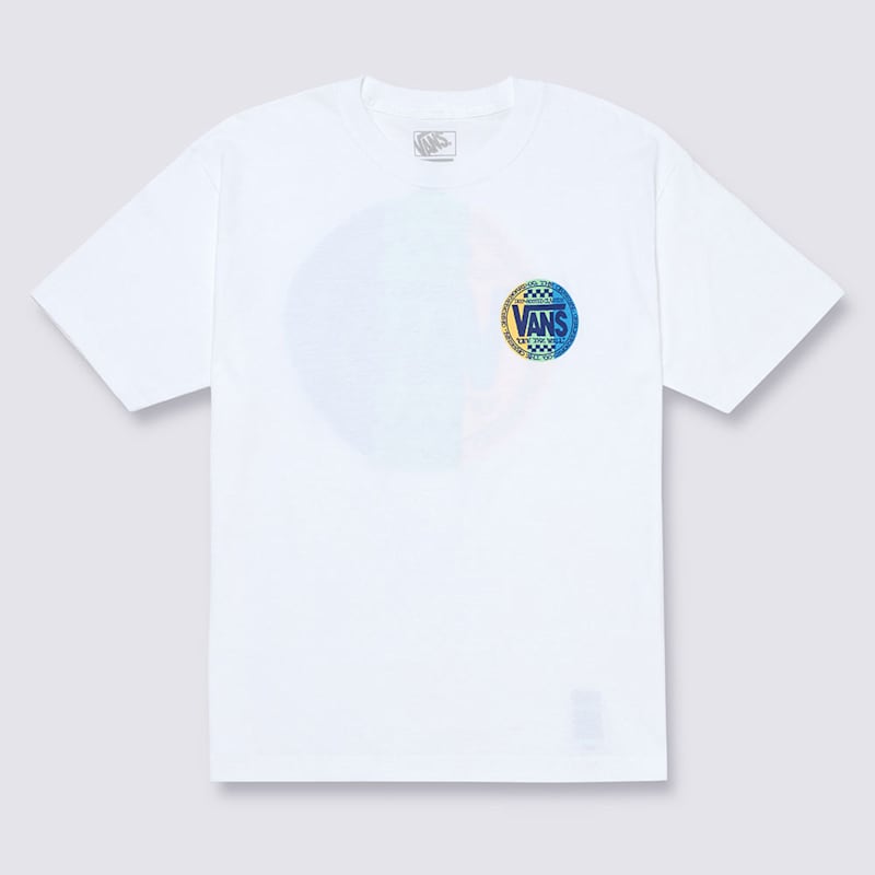 레트로 코 반소매 티셔츠